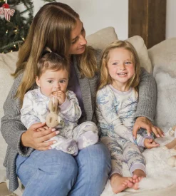 Burt's Bees Baby Burt's Bees Organic Two-Piece Pajamas Snowflake Flurries Fashion