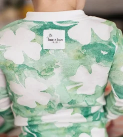 Burt's Bees Baby Burt's Bees Organic Two-Piece Pajamas Artsy Clover Hot