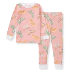 Burt's Bees Baby Burt's Bees Organic Two-Piece Pajamas Desert Moths Sale