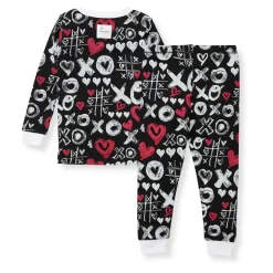 Burt's Bees Baby Burt's Bees Organic Two-Piece Pajamas XO Doodles Sale