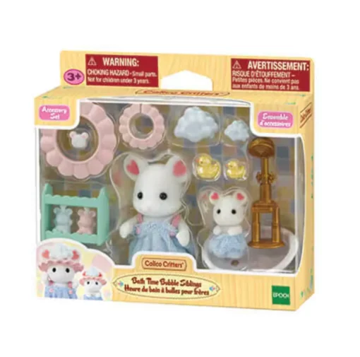 Epoch Calico Critters Bath Time Bubble Siblings Discount