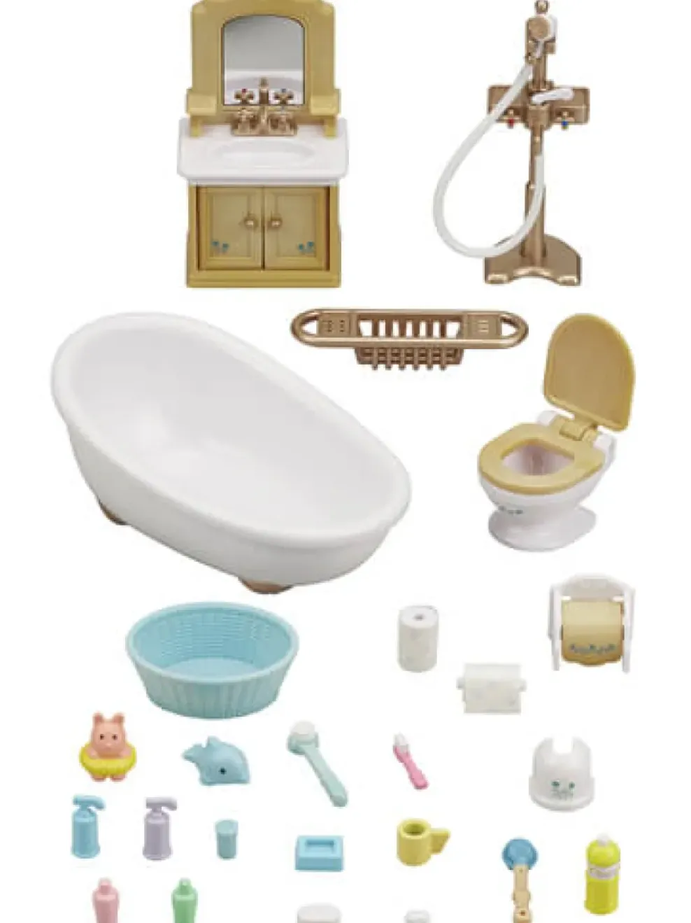 Epoch Calico Critters Country Bathroom Set Discount