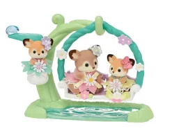 Epoch Calico Critters Deer Babies Floral Swing Set Clearance