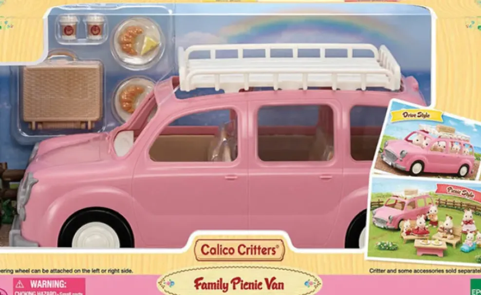 Epoch Calico Critters Family Picnic Van Fashion