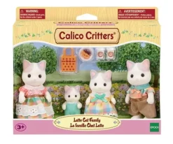 Epoch Calico Critters Latte Cat Family New