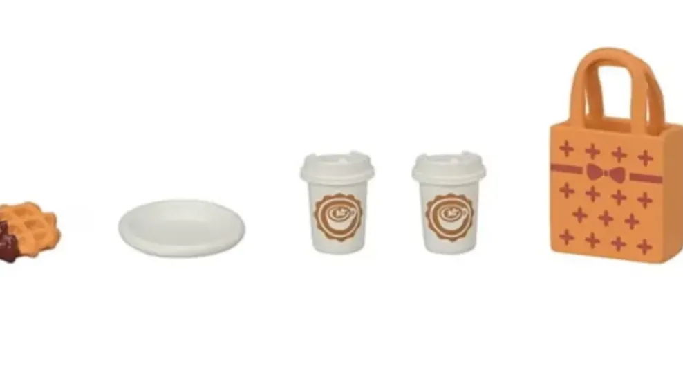 Epoch Calico Critters Latte Cat Family New