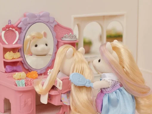 Epoch Calico Critters Pony's Stylish Hair Salon New