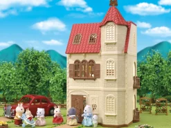 Epoch Calico Critters Red Roof Tower Home Clearance