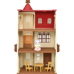 Epoch Calico Critters Red Roof Tower Home Clearance