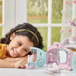 Epoch Calico Critters Sparkle & Style Dressing Room Discount