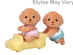 Epoch Calico Critters Toy Poodle Twins New