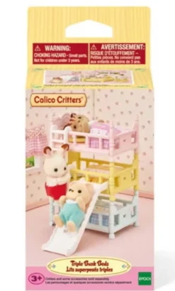 Epoch Calico Critters Triple Baby Bunk Beds Sale