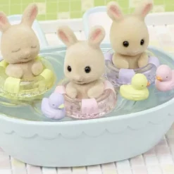 Epoch Calico Critters Triplets Bathtime Set New