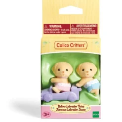 Epoch Calico Critters Yellow Labrador Twins New