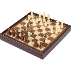 Spin Master Cardinal Games Deluxe Wooden Chess Checkers Outlet