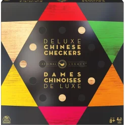 Spin Master Cardinal Games Deluxe Wooden Chinese Checkers Set Best