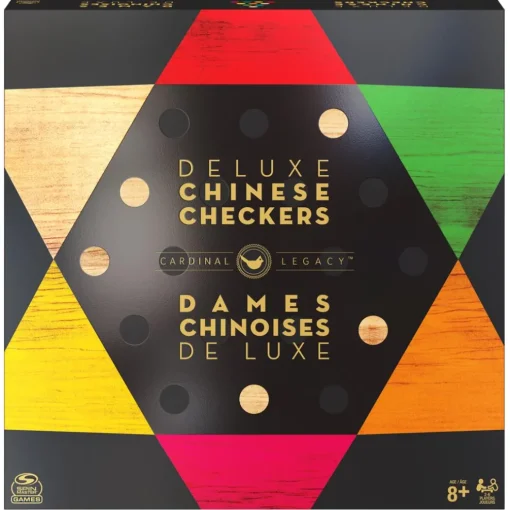 Spin Master Cardinal Games Deluxe Wooden Chinese Checkers Set Best