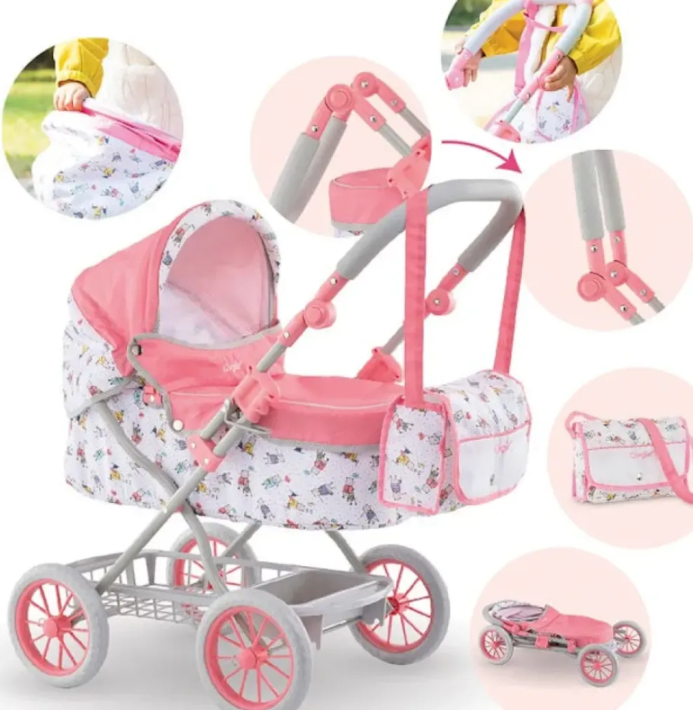 US Toys Corolle Doll Carriage & Diaper Bag Best