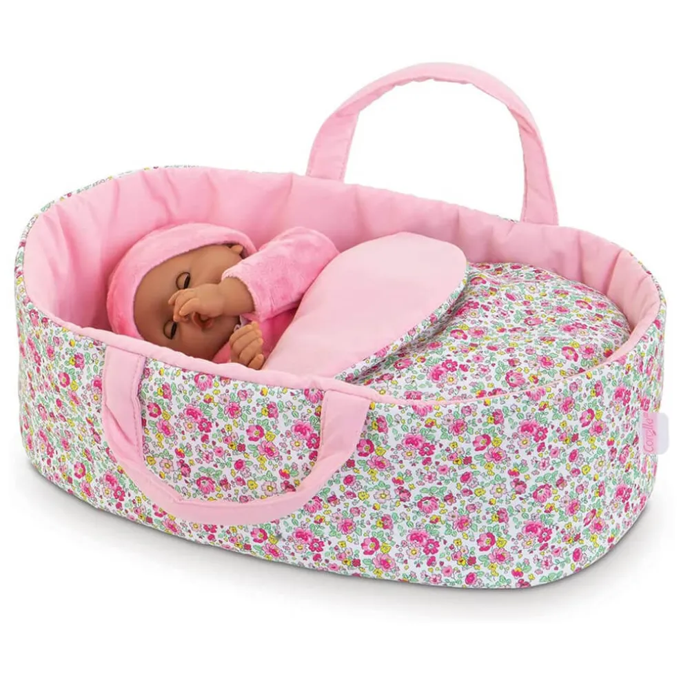 Corolle Dolls Baby Doll Carry Bed Floral Discount