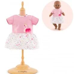 Corolle Dolls Clothes 14" Dress Swan Royale Hot
