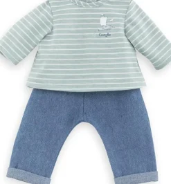 Corolle Dolls Clothes Pants & Striped T-Shirt Fashion