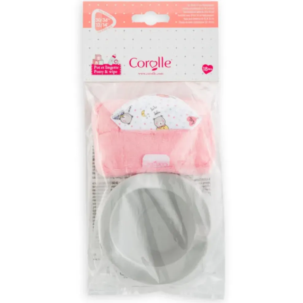 Corolle Dolls Potty and Baby Wipe Online