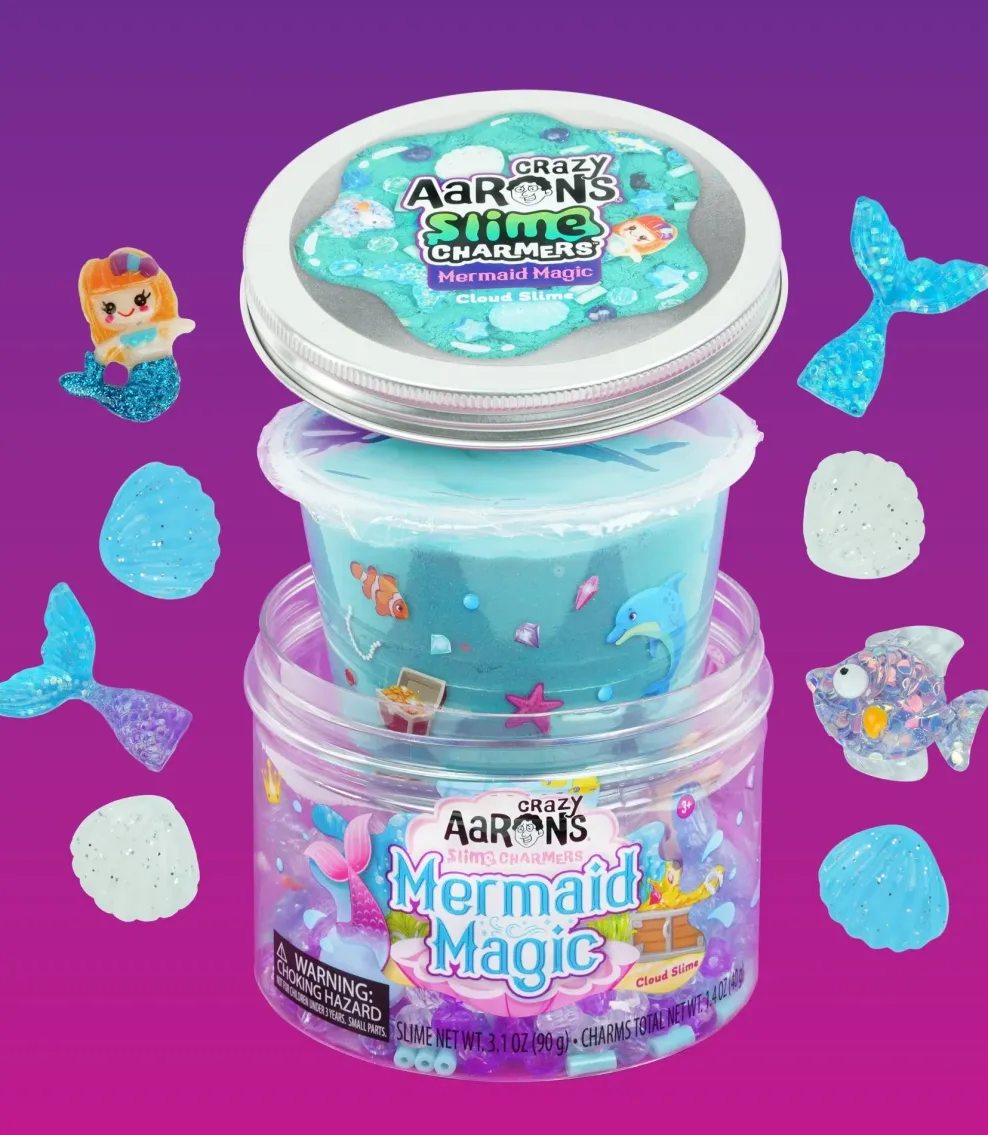 Crazy Aaron's Puttyworld Crazy Aaron's® Slime Charmers™: Mermaid Magic Fashion