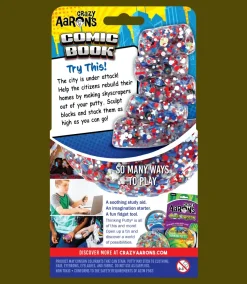 Crazy Aaron's Puttyworld Crazy Aaron's® Thinking Putty® Trendsetters: Comic Book - Discontinued Sale
