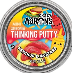 Crazy Aaron's Puttyworld Crazy Aaron's® Thinking Putty® Mini - Ketchup & Mustard Hot