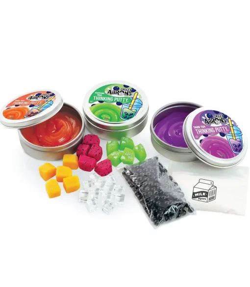 Crazy Aaron's Puttyworld Crazy Aaron's® Thinking Putty® Mixed By Me Kit: Boba Fashion