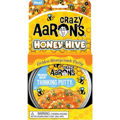 Crazy Aaron's Puttyworld Crazy Aaron's® Thinking Putty® Honey Hive Hot