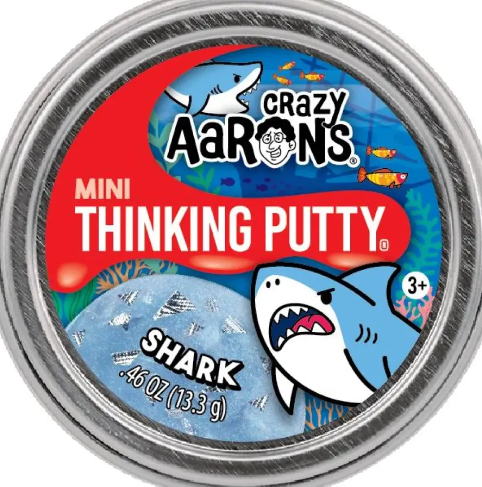 Crazy Aaron's Puttyworld Crazy Aaron's® Thinking Putty® Mini - Shark New