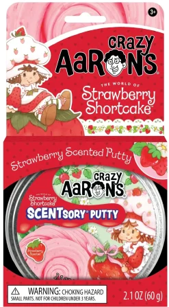 Crazy Aaron's Puttyworld Crazy Aaron's® Thinking Putty® Strawberry Shortcake Fashion