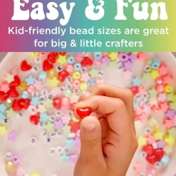 Faber-Castell Creativity for Kids Bead Jewelry Jar: Rainbow Clearance