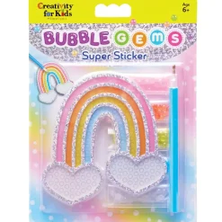 Faber-Castell Creativity for Kids Bubble Gems™ Super Sticker Rainbow Fashion