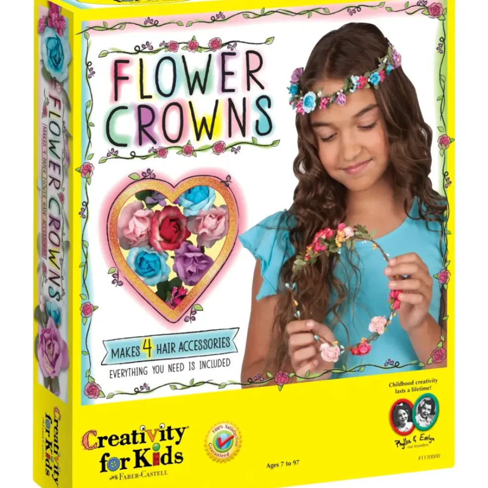 Faber-Castell Creativity for Kids Flower Crowns Clearance