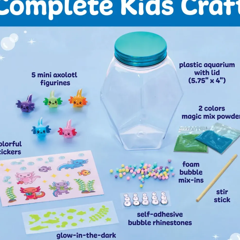 Faber-Castell Creativity for Kids Glowing Axolotl Aquarium Clearance