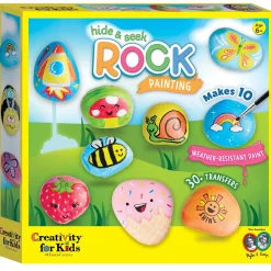 Faber-Castell Creativity for Kids Hide & Seek Rock Painting Fashion