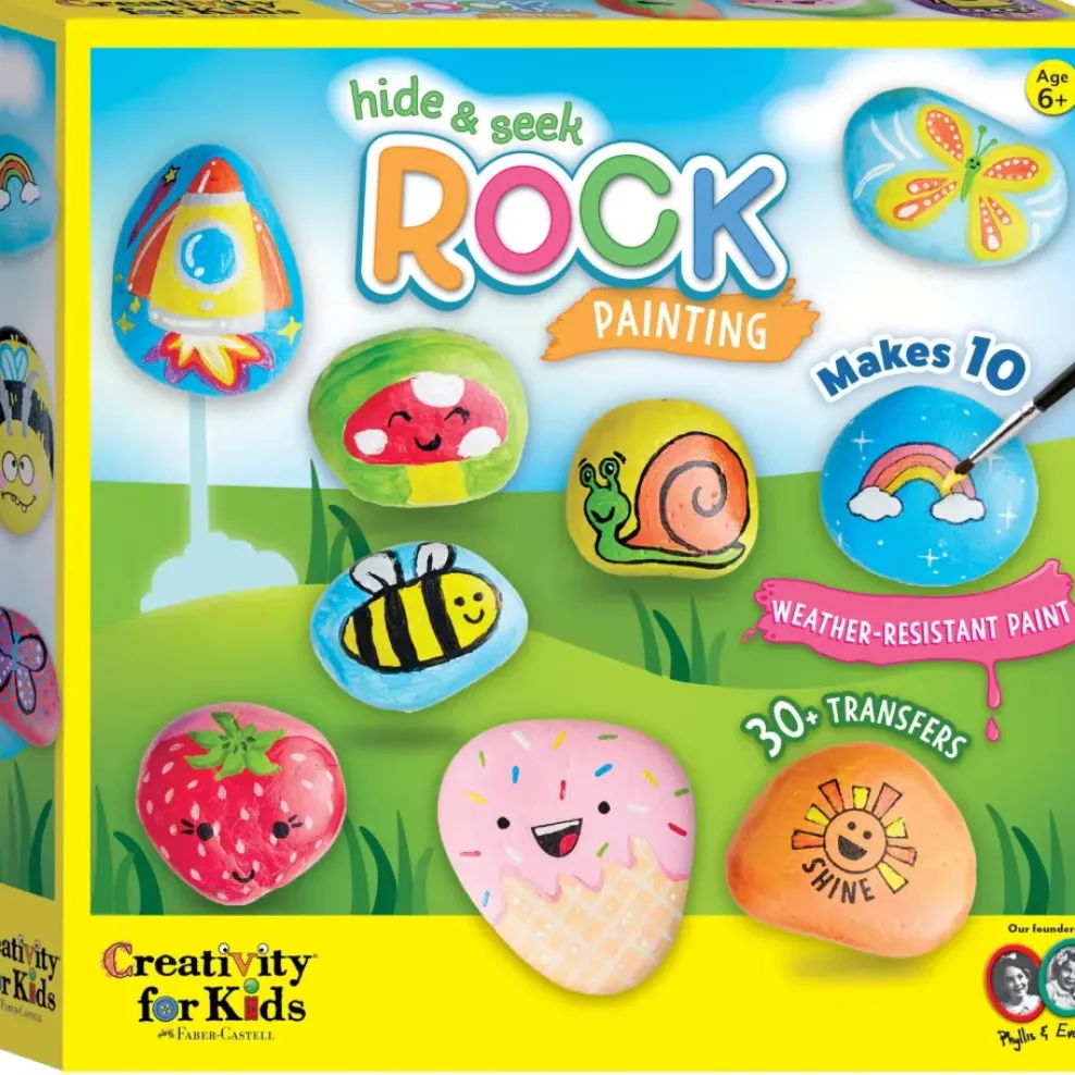 Faber-Castell Creativity for Kids Hide & Seek Rock Painting Fashion