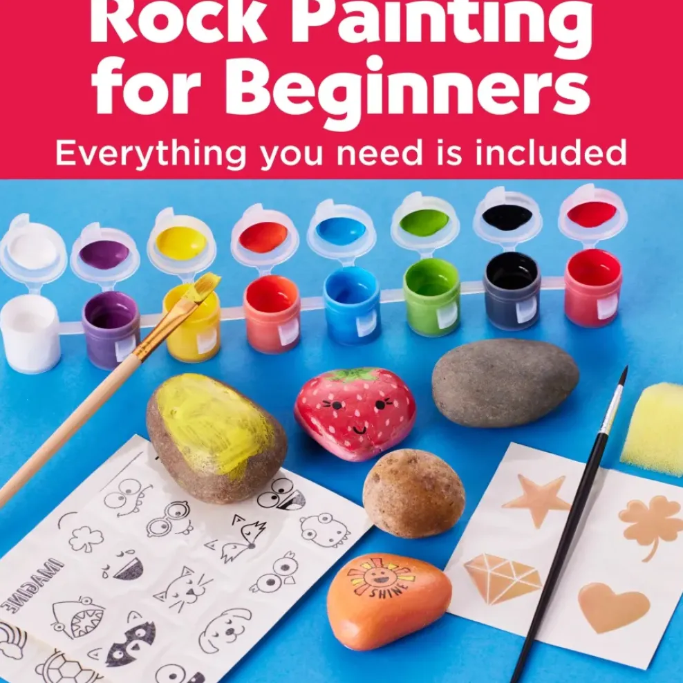 Faber-Castell Creativity for Kids Hide & Seek Rock Painting Fashion