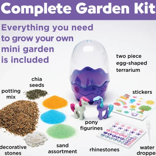 Faber-Castell Creativity for Kids: Mini Garden - Pony Hot