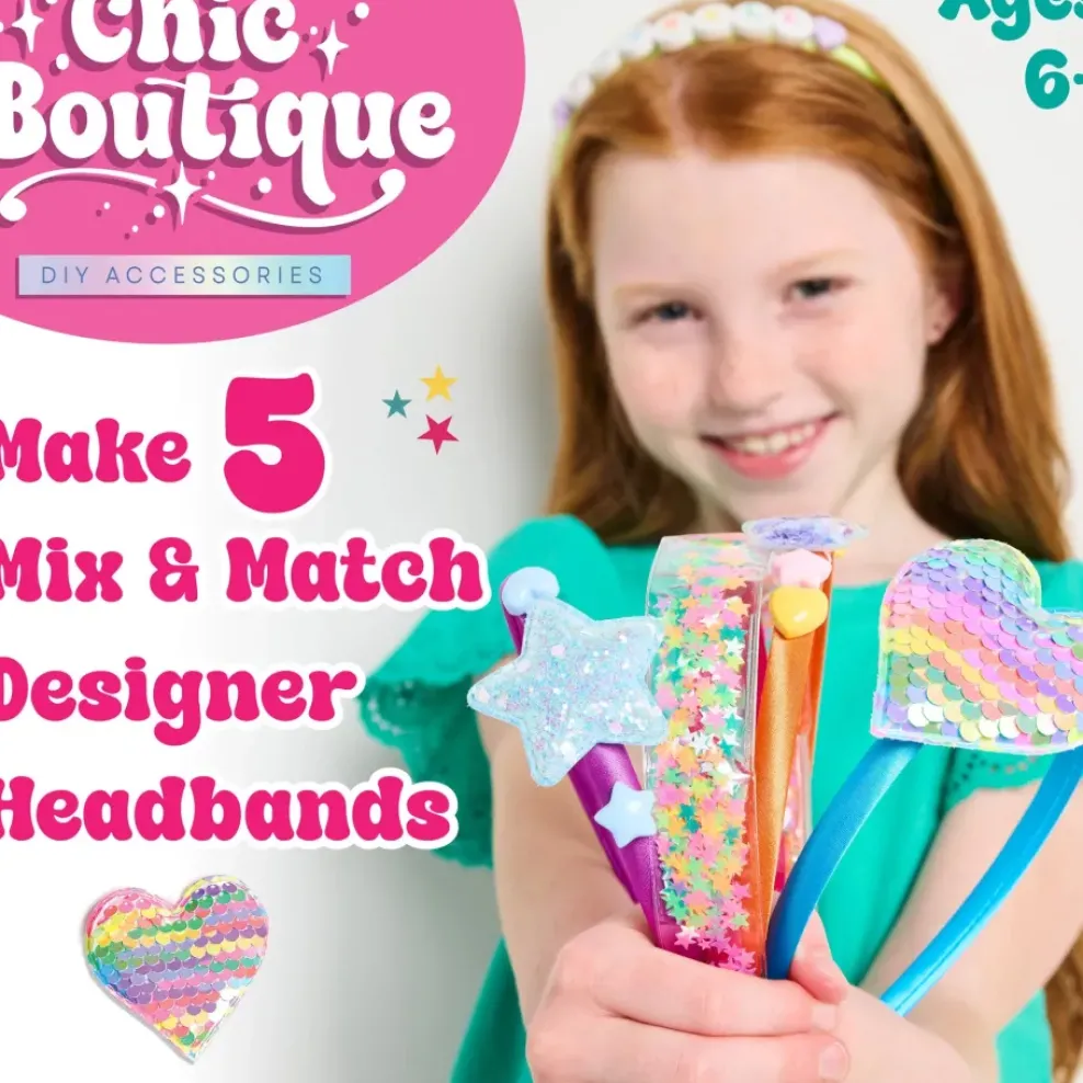 Faber-Castell Creativity for Kids My Chic Boutique Headbands Hot