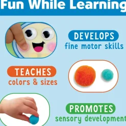 Faber-Castell Creativity for Kids Pom Pom Pictures Transportation New