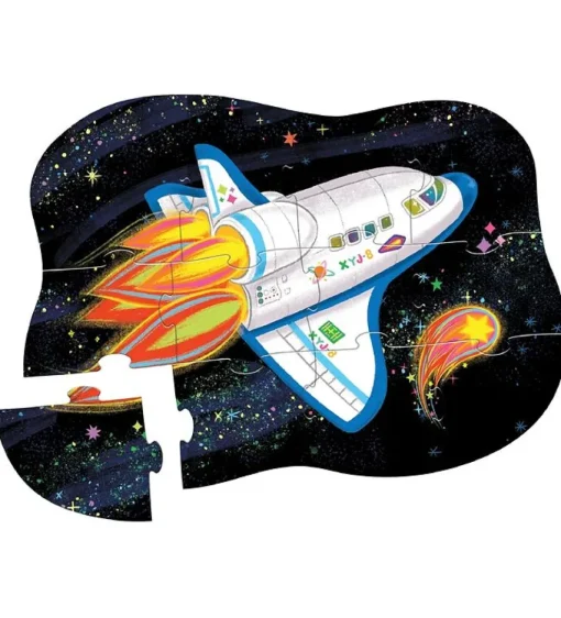 Crocodile Creek 12 Piece Mini Puzzle Blast Off Outlet