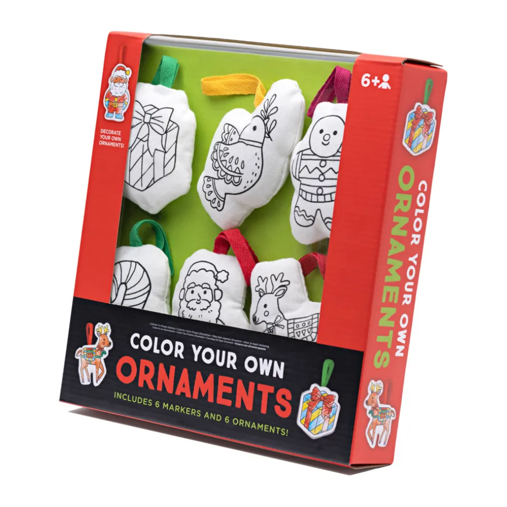 Crocodile Creek Color Your Own Ornaments Hot