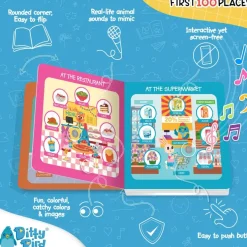 Ditty Bird ® Baby Sound Vocabulary Book: First 100 Places Discount