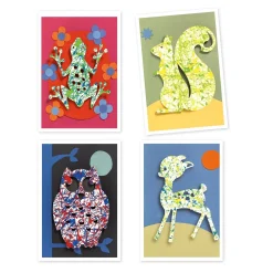 Djeco Colorful Parade Painting with Marbles Set Clearance