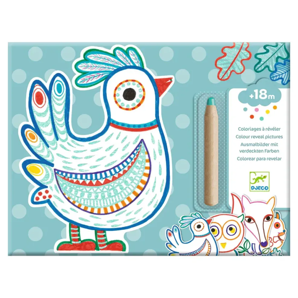 Djeco Coloring: Forest Friends Discount