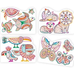 Djeco Coloring: Wild Families Online