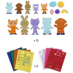 Djeco DIY Funky Family Clearance